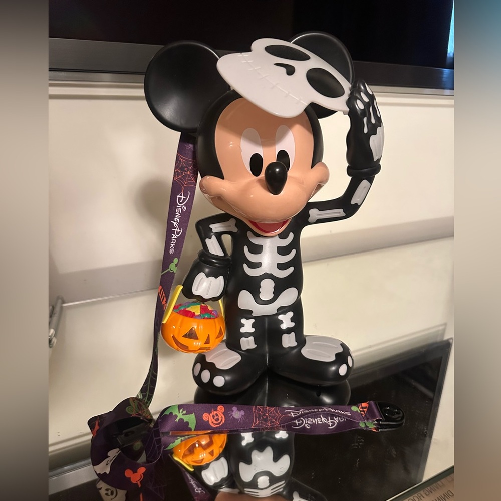 Disney Mickey Mouse Skeleton popcorn bucket